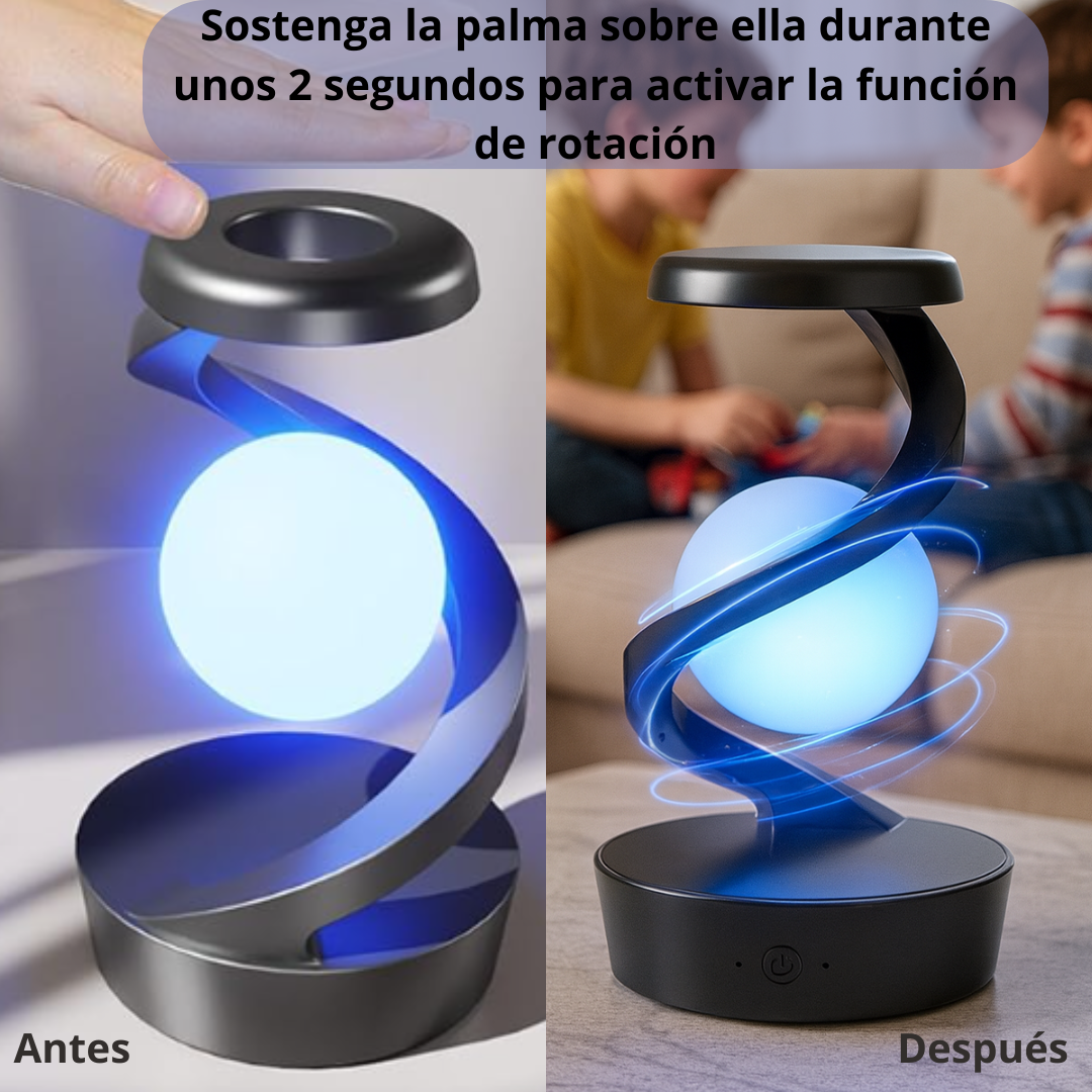 ⭐ Lámpara de Levitación Magnética ✨🌀 – Elegancia Moderna en Cada Espacio 🏡