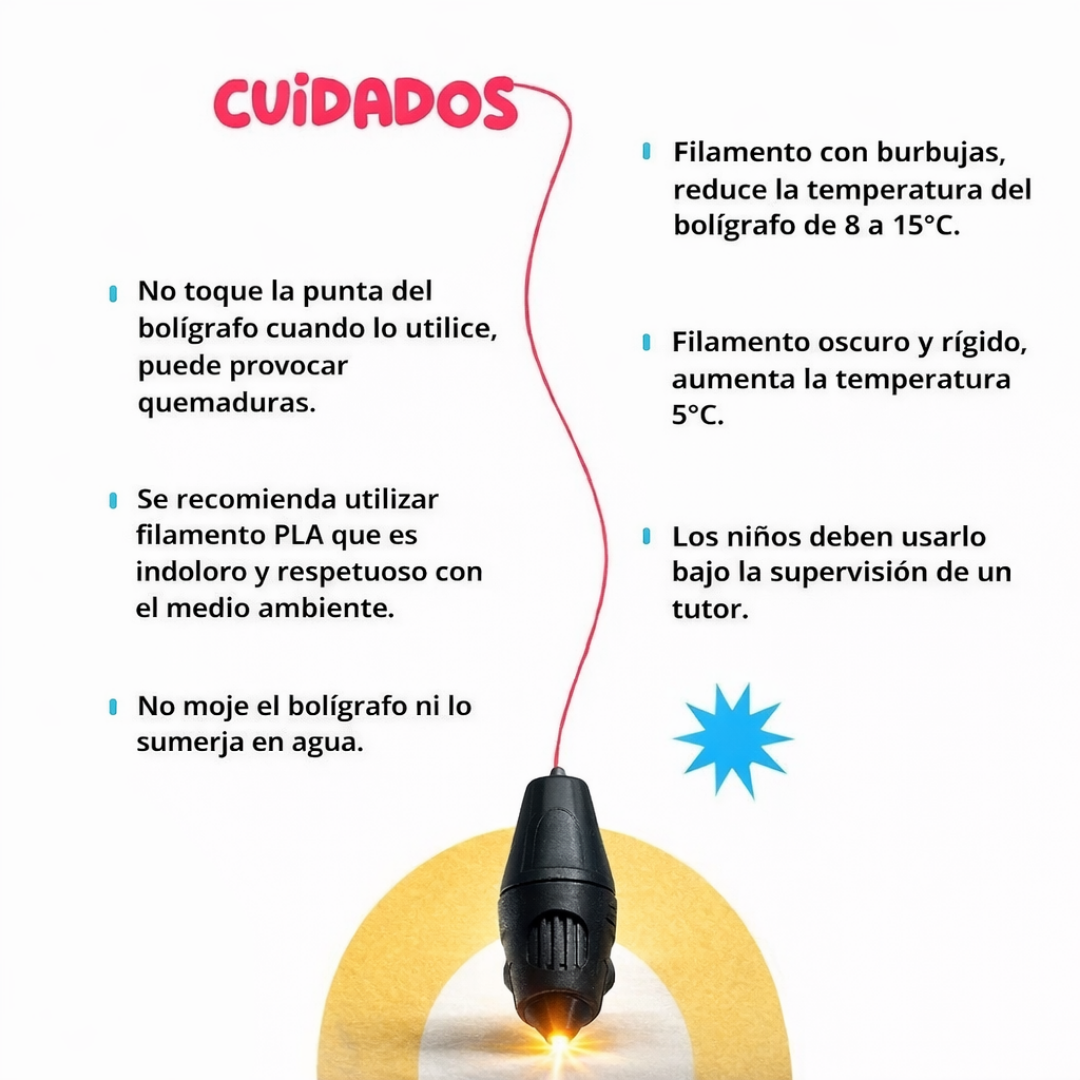 ⭐ Bolígrafo 3D para impresión de Objetos Celeste 😍