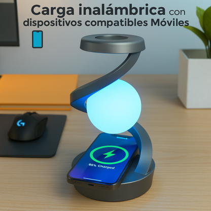 ⭐ Lámpara de Levitación Magnética ✨🌀 – Elegancia Moderna en Cada Espacio 🏡