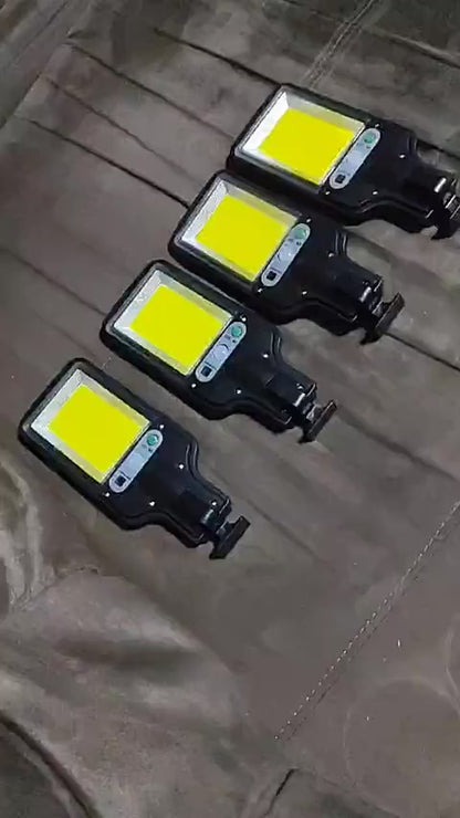 Nueva Lampara Solar Con Sensor y Controle Premium 🔥